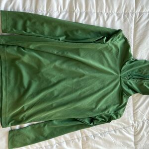 Green Long Sleeve Hoodie